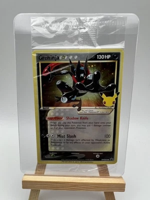 Pokemon Quajutsu Greninja Goldstar Promo SWSH144 25 Anniversary Sealed NM ENG - Bild 1 von 4