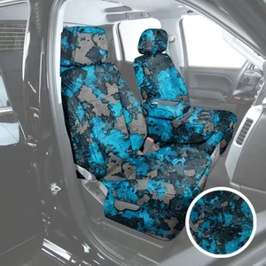 For Chevy C1500 Suburban 95-99 TrueTimber 2nd Row Rip Tide Camo Custom Seat - Picture 1 of 5