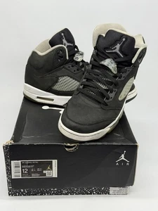 Air Jordan 5 Retro Black/Cool Grey- White CT4838 011 Size 12 Great Condition! - Picture 1 of 16