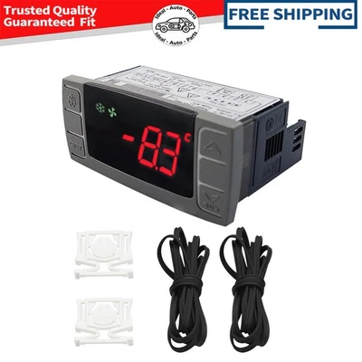 IDEAL-AUTO-PARTS New For Dixell Temperature Controller XR03CX-4N0F1 with Sensor probe