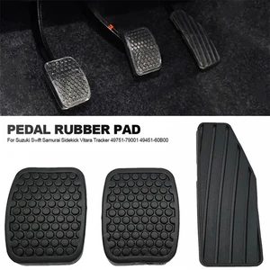 Cubierta de pastillas de pedal acelerador embrague freno 3 piezas para SUZUKI 49751-79001 49451-60B00 - Imagen 1 de 8