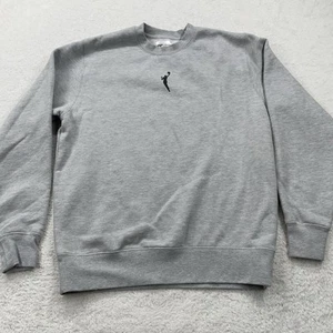 WNBA X Make Way Sweatshirt Mens M Womens Basketball Team Crew Neck Gray Sweater - Picture 1 of 8