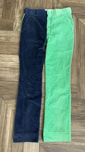 Vintage 60s Corduroy Pants Two Tone Ivy Leauge Mark Fore & Strike 32x30.5 Rare - Picture 1 of 16