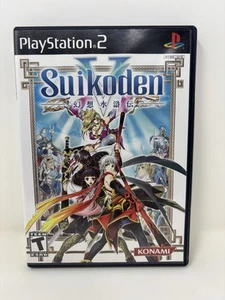 Suikoden V (Sony PlayStation 2 PS2, 2006) CIB completo con manuale - testato - Foto 1 di 13