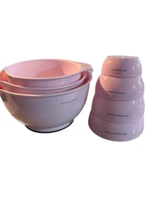 Kitchen Aid Rosa Rührschüssel Set und Backförmchen in Rosa - Bild 1 von 10