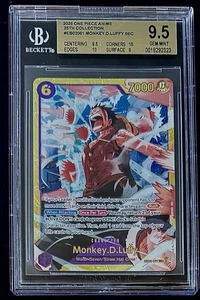 BGS 9.5 One Piece EB02-061 SEC Monkey.D.Luffy - English - 25th Collection-Graded - Picture 1 of 2