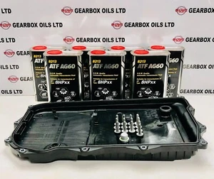 JAGUAR F PACE ZF 8 SPEED 8HP50 AUTOMATIC GEARBOX PAN SUMP FILTER 7L OIL - Picture 1 of 12