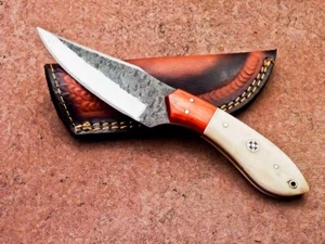 CUSTOM HAND FORGED CARBON STEEL 8" Railroad Spike Knife – SKINNING KNIFE TR-1286 - Bild 1 von 13