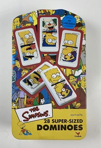 The Simpsons 28 Super Sized Dominoes Open Box - Perfect Condition - Picture 1 of 3