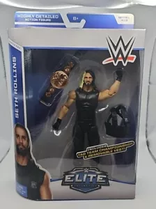 Mattel WWE SETH ROLLINS Elite Series 33 Figure Tag Team Championship Sheild NEW - Picture 1 of 4