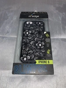 M-Edge Glimpse Case - iPhone 6/6s - Black Lace - Photo 1 sur 2