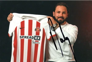 SUNDERLAND: BRADLEY DACK SIGNED 6x4 PORTRAIT PHOTO+COA - Picture 1 of 1