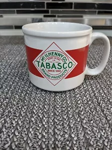 TOBASCO Brand Soup Mug Soup/Coffee Squat Style Mug 12 oz. - Picture 1 of 6