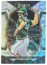 Rollie Fingers 2023 Select Silver Scope Prizm #93 Parallel Oakland Athletics MLB