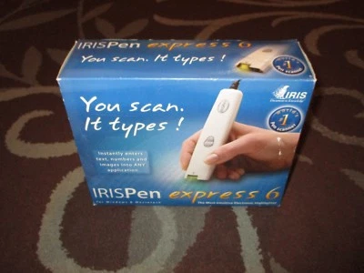IRIS Pen Express 6 Handheld Scanner Windows/Mac *SEALED SOFTWARE*  - Image 1 of 4