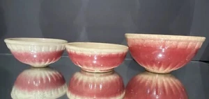 Three Bowls. One Lot. Middle Bowl Has a Chip. See Pics. See Desc.. Buy it Now - Picture 1 of 20