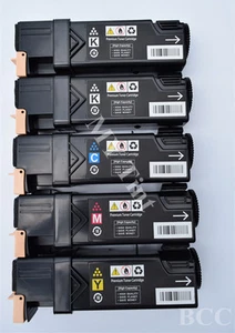 5 x Toner Cartridges for Fuji Xerox CP305D CM305D CM305DF CT201632 ~  CT201635 - Picture 1 of 5