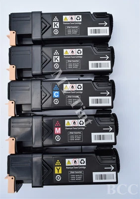 5 x Toner Cartridges for Fuji Xerox CP305D CM305D CM305DF CT201632 ~  CT201635 - Image 1 of 4