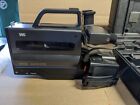  Sears VHS Solid State Vintage Movie Camera w Case & Accs 