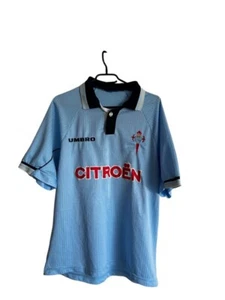 Celta Vigo Home football shirt 1997 - 1999 Umbro Blue Adults M - L Spain - Picture 1 of 4