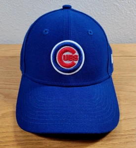 Chicago Cubs Hat Cap Youth Blue Red White New Era 9Forty MLB Adjustable Strap - Picture 1 of 10