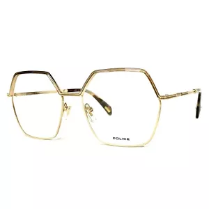 Police Optical Frame VPLD27 0H32 56-17-135 in Gold - Picture 1 of 1