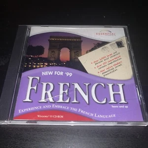 French: Experience and Embrace the French Language (Windows 95 CD ROM) - Picture 1 of 5