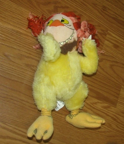 WHERE THE WILD THINGS ARE Collectible SIPI 12" Tall Plush Doll Cover