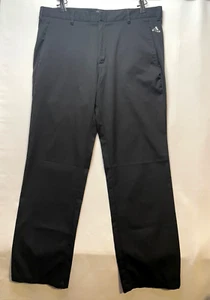 Adidas Golf Pantalones Hombre 35 x 32 Caqui Ligero Gancho Ojo Negro - Imagen 1 de 9
