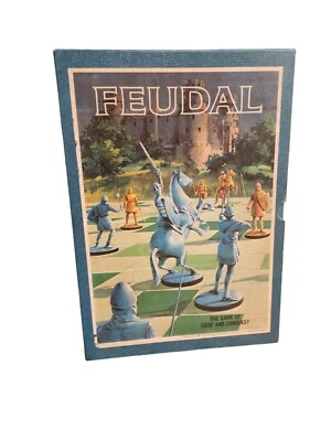 Juego de Batalla Coleccionable Estantería Feudal 3M 1967 De Colección 100% Completo ~ ¡Raro! Foto 1 de 4