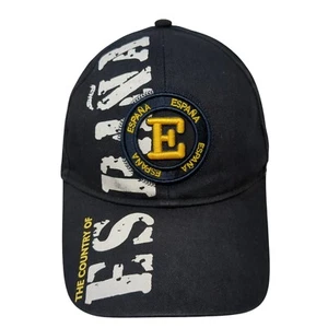 The Country Of España Strapback Hat Black One Size Adjustable Robin Ruth - Picture 1 of 9