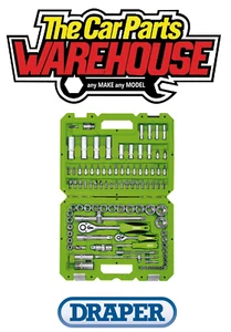 Draper 55318 Limited Edition 1/4" & 1/2" Drive 100 Piece Metric Socket & Bit Set - Picture 1 of 2
