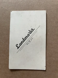 Vintage LANDMARKS Freemasonry Booklet William Harvey EA FC MM Mk - Bild 1 von 3