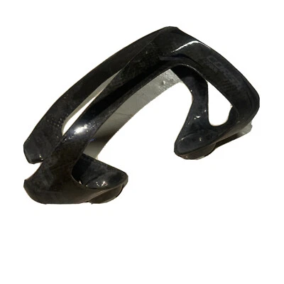 Forte Corsa Ciclismo Fibra de Carbono Botella de Agua Jaula Bicicleta de Carretera Luz Negro Gris Foto 1 de 4