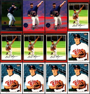 Eric Milton Minnesota Twins (38) Card Lot - THE RAREST EDITION – FEW WILL EVE... - Image 1 of 4