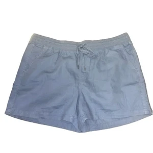 NEW Women's ORVIS Pull on Shorts Size Medium Blue - Imagen 1 de 2