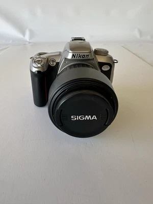 Nikon N75 SLR Camera, Tested & Working, With Sigma Zoom 28-80mm Lens - CLEAN! - Image 1 of 4