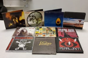 10 x Peal Jam CD Collection - Riot Act Lightning Bolt Yield Ten Vitalogy (L26) - Picture 1 of 6