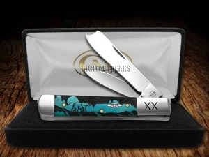 Case xx Knives Razor Jack Grizzly Mountain Blue Bone 1/500 Knife - Picture 1 of 4