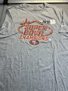 San Francisco 49ers Shirt Herren 2XL Super Bowl LVIII Champions Nike ERROR ERROR - Bild 1 von 9
