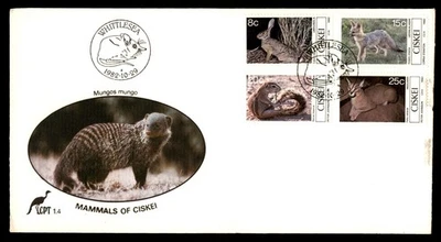 Mayfairstamps Ciskei FDC 1982 Wild Mammals Combo First Day Cover aau_90417 - Imagem 1 de 2