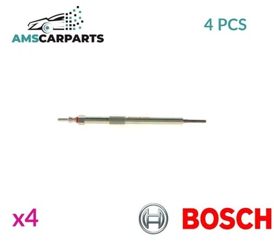 ENGINE GLOW PLUGS 0 250 403 021 BOSCH 4PCS NEW OE REPLACEMENT - Image 1 of 4