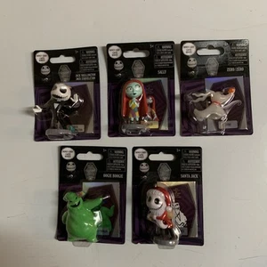 Disney The Nightmare Before Christmas Figure Complete Set Oogie Jack Sally Zero - Picture 1 of 7
