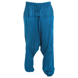 Aladdin Trousers - Harem Baggy Yoga Flexible Yoga Pants - fair trade Nepal cloth - Picture 1 of 8