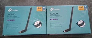 2PC TP-LINK AC600 HIGH GRAIN WIRELESS DUAL BAND USB ADAPTER  - Afbeelding 1 van 2