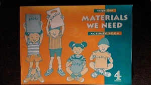 Stage One: Materials We Need Activity Book - John Stringer et al - VG cond pback - Picture 1 of 1