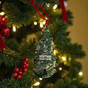 Adorno de Navidad Coolidge 2015 Asociación Histórica de la Casa Blanca - Imagen 1 de 12