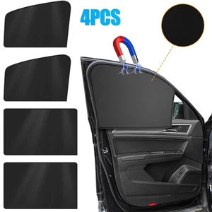 Car Window Shades 4PCS - Car Window Covers Sun Shade Perfect for Camping, Travel - Picture 1 of 10