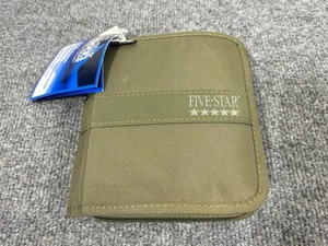 Mead Five Star Mini Fat Little Zipper Planner 1998 Brand New Monthly Green - Picture 1 of 10