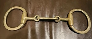 Dr. Bristol Egg Butt Trense gebraucht. 4 3/4" Mund Englisch Bit - Bild 1 von 7